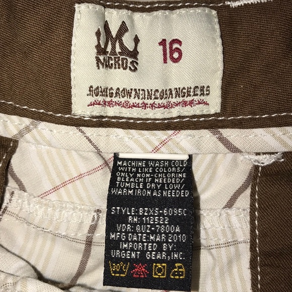BNWOT BIG KIDS SIZE 16 Shorts - Picture 3 of 4